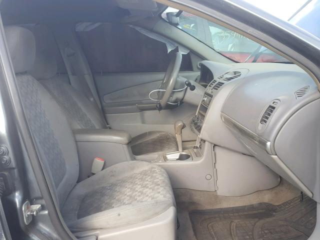 1G1ZT54835F203859 - 2005 CHEVROLET MALIBU LS 灰色 照片 5