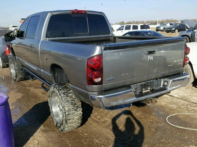 3D7MX39L09G529183 - 2009 DODGE RAM 3500 GRAY photo 3