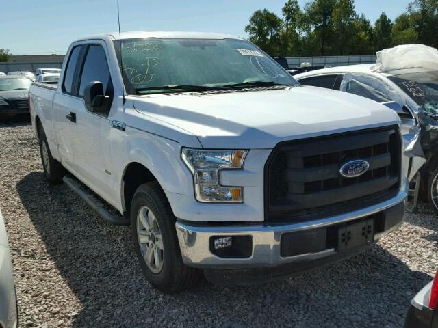 1FTEX1CP9GKG04337 - 2016 FORD F150 SUPER WHITE photo 1