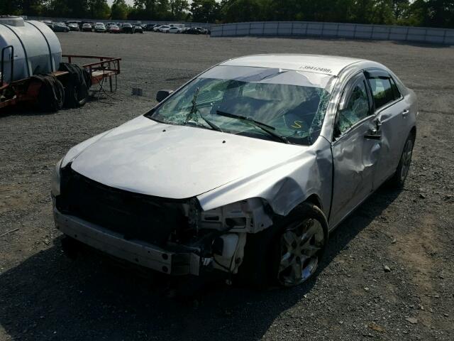 1G1ZA5EU2CF318337 - 2012 CHEVROLET MALIBU LS ვერცხლისფერი ფოტო 2