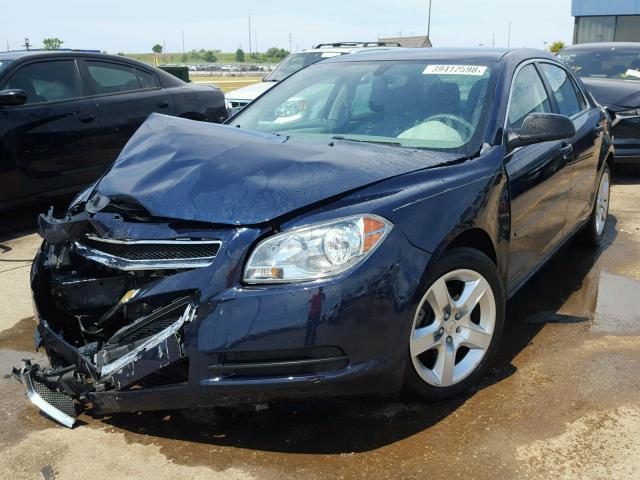 1G1ZB5E03CF290333 - 2012 CHEVROLET MALIBU LS ლურჯი ფოტო 2