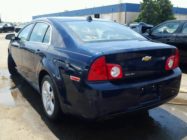 1G1ZB5E03CF290333 - 2012 CHEVROLET MALIBU LS ლურჯი ფოტო 3