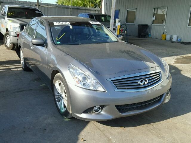 JN1CV6AP0DM305982 - 2013 INFINITI G37/JOURNE GRAY photo 1