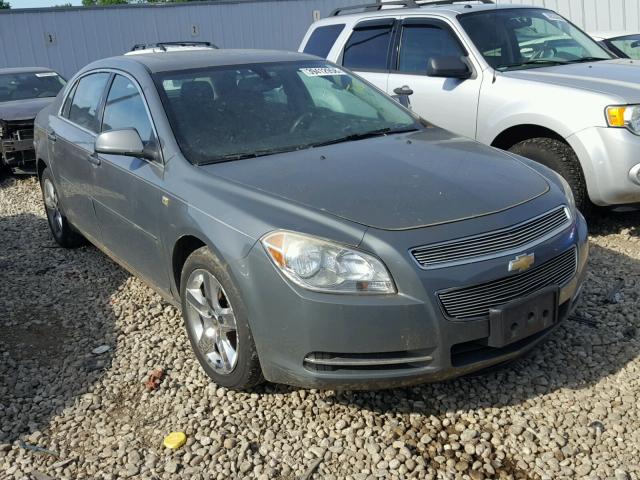 1G1ZH57B884203591 - 2008 CHEVROLET MALIBU 1LT GRAY photo 1
