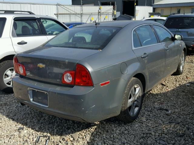 1G1ZH57B884203591 - 2008 CHEVROLET MALIBU 1LT GRAY photo 4