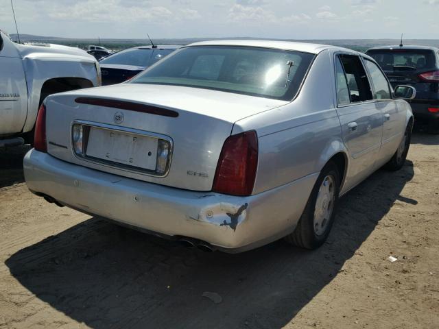 1G6KE57Y92U173498 - 2002 CADILLAC DEVILLE DH SILVER photo 4