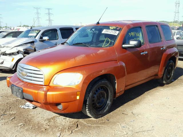 3GNDA13DX7S619749 - 2007 CHEVROLET HHR LS ORANGE photo 2