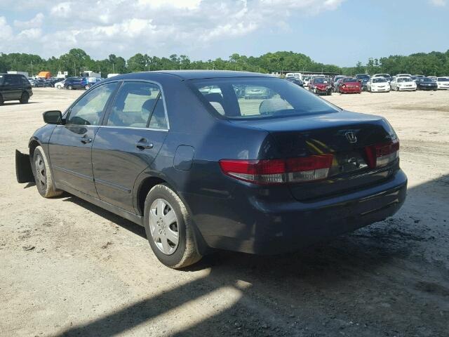 1HGCM56354A018253 - 2004 HONDA ACCORD GRAY photo 3