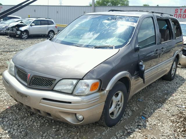 1GMDX03E73D142570 - 2003 PONTIAC MONTANA BROWN photo 2