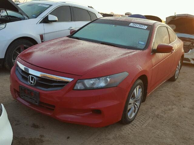 1HGCS1B81BA003004 - 2011 HONDA ACCORD RED photo 2