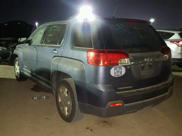 2GKALMEK6E6210019 - 2014 GMC TERRAIN BLUE photo 3