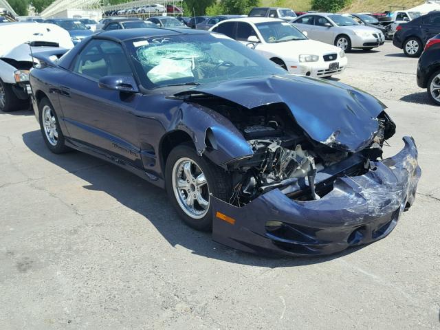 2G2FV22G0Y2107999 - 2000 PONTIAC FIREBIRD F BLUE photo 1