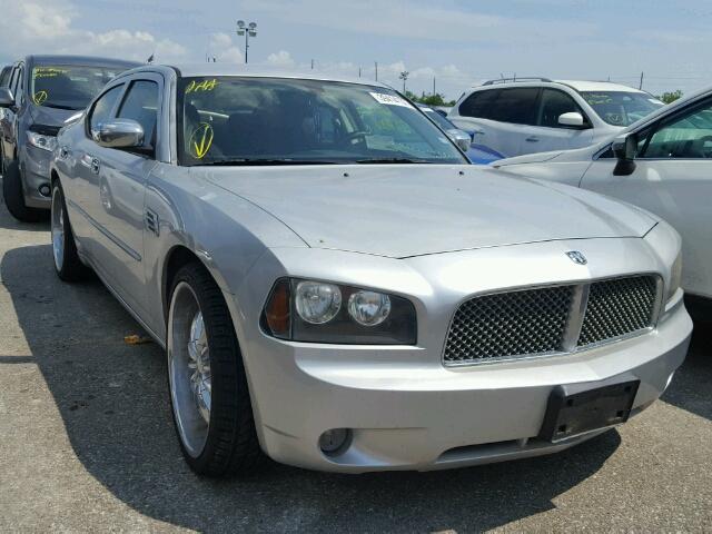 2B3KA43G28H143322 - 2008 DODGE CHARGER SILVER photo 1