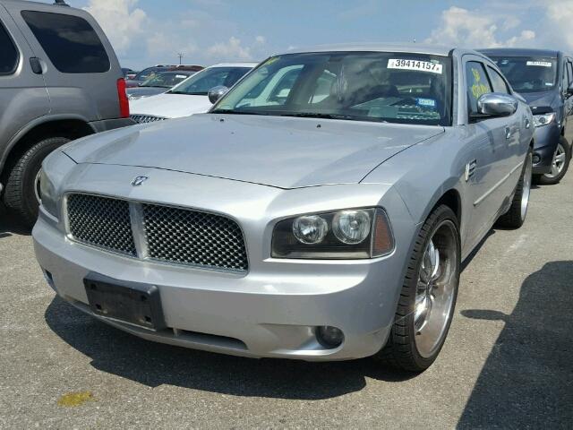 2B3KA43G28H143322 - 2008 DODGE CHARGER SILVER photo 2