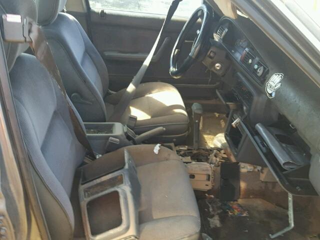 1YVGD22B8L5264632 - 1990 MAZDA 626 GRAY photo 5