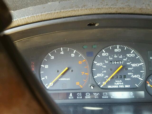 1YVGD22B8L5264632 - 1990 MAZDA 626 GRAY photo 8