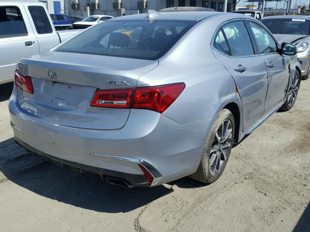 19UUB2F54JA006892 - 2018 ACURA TLX TECH SILVER photo 4