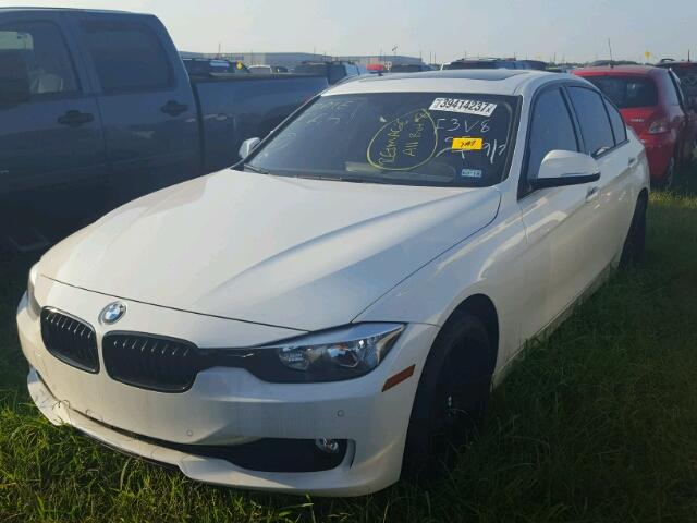 WBA3B1G54FNT64509 - 2015 BMW 320 WHITE photo 2