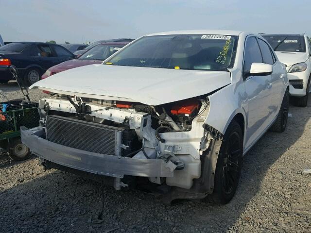 1G11C5SL8FF236491 - 2015 CHEVROLET MALIBU 1LT თეთრი ფოტო 2