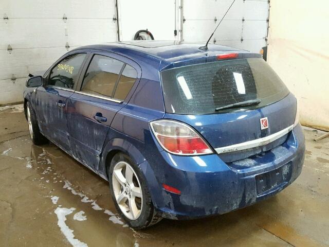 W08AT671485115592 - 2008 SATURN ASTRA XR BLUE photo 3