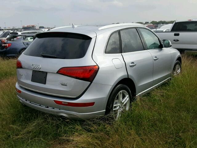 WA1L2AFP0GA037369 - 2016 AUDI Q5 PREMIUM SILVER photo 4