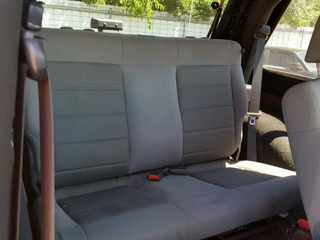 1J4FA54138L500505 - 2008 JEEP WRANGLER S 勃艮第红 照片 6