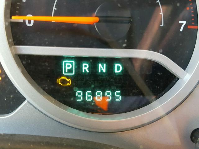 1J4FA54138L500505 - 2008 JEEP WRANGLER S 勃艮第红 照片 8