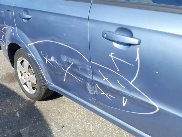 KL1TD566X8B075726 - 2008 CHEVROLET AVEO BASE Mavi foto 9