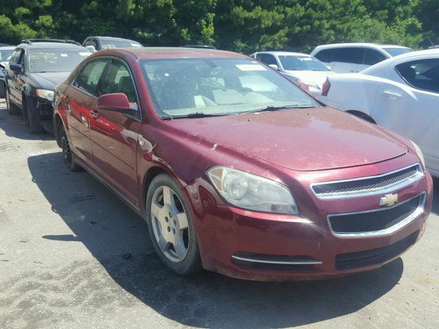 1G1ZJ57778F154713 - 2008 CHEVROLET MALIBU 2LT BURGUNDY photo 1