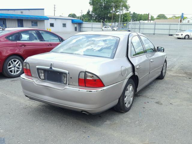 1LNHM86S93Y685891 - 2003 LINCOLN LS TAN photo 4