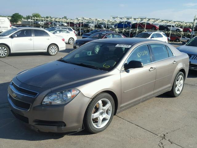 1G1ZB5E1XBF238270 - 2011 CHEVROLET MALIBU LS ოქროსფერი ფოტო 2