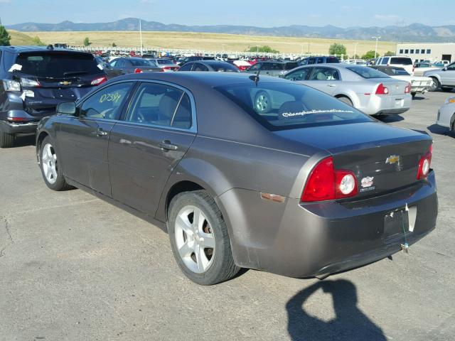 1G1ZB5E1XBF238270 - 2011 CHEVROLET MALIBU LS ოქროსფერი ფოტო 3