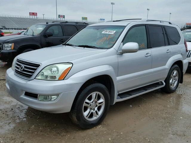 JTJBT20X380151819 - 2008 LEXUS GX 470 SILVER photo 2