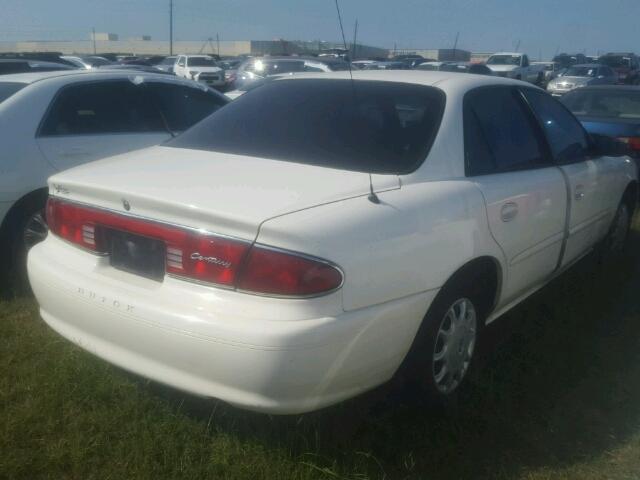 2G4WS52J831218795 - 2003 BUICK CENTURY WHITE photo 4