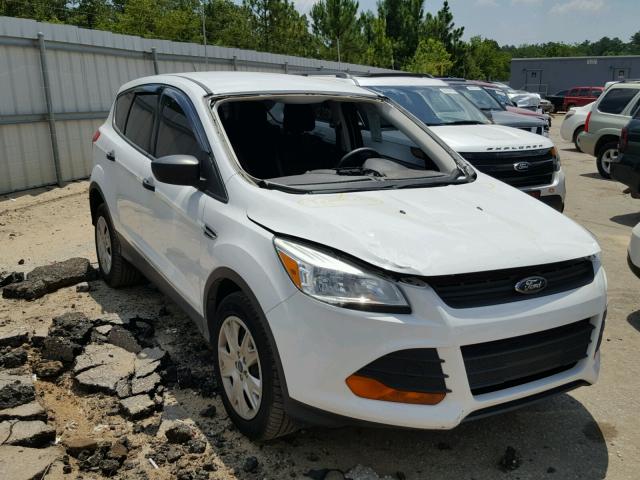 1FMCU0F7XDUA04007 - 2013 FORD ESCAPE S WHITE photo 1