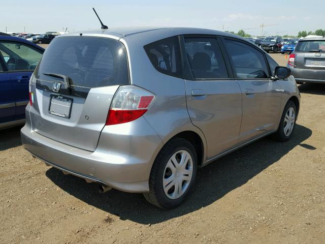 JHMGE88269S064967 - 2009 HONDA FIT CHARCOAL photo 4