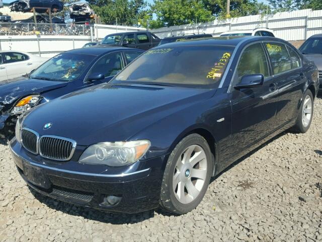 WBAHN83526DT32711 - 2006 BMW 750 LI BLUE photo 2