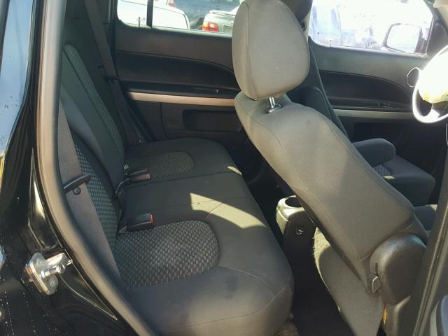 3GNCA13D68S710630 - 2008 CHEVROLET HHR LS BLACK photo 6