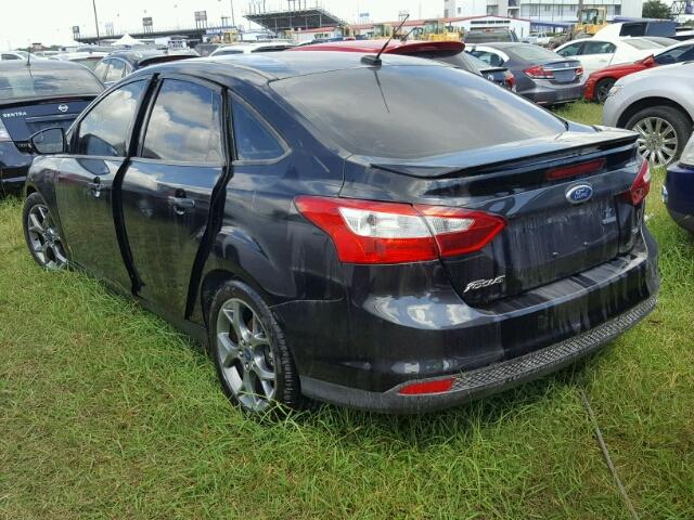 1FADP3F25EL389995 - 2014 FORD FOCUS BLACK photo 3