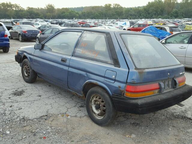 JT2EL31G4H0079770 - 1987 TOYOTA TERCEL BLUE photo 3