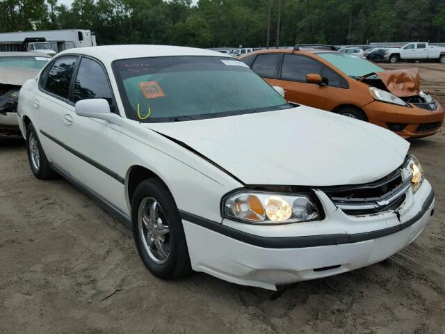 2G1WF52E259129183 - 2005 CHEVROLET IMPALA WHITE photo 1