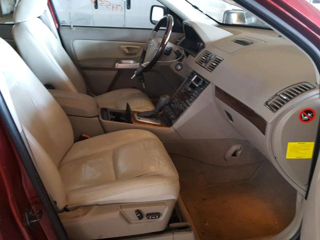 YV1CZ852851200728 - 2005 VOLVO XC90 V8 RED photo 5