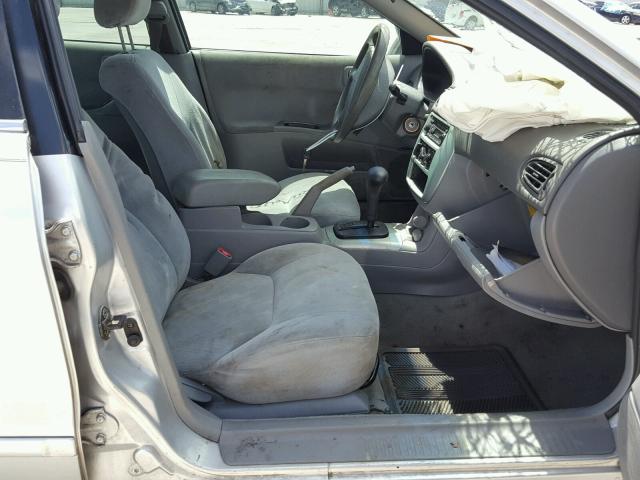 4A3AA46G23E182978 - 2003 MITSUBISHI GALANT ES SILVER photo 5