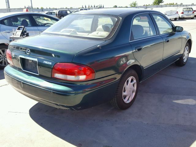 1YVGF22C4X5810965 - 1999 MAZDA 626 ES GREEN photo 4