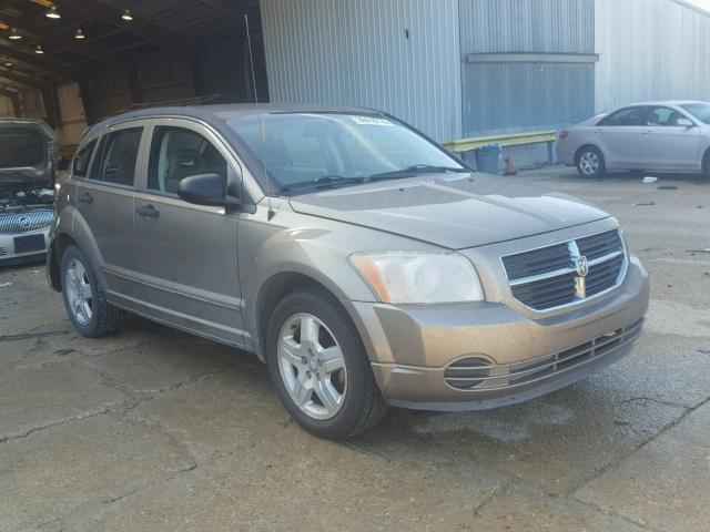 1B3HB48B77D155238 - 2007 DODGE CALIBER SX TAN photo 1