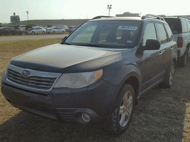JF2SH64669H775471 - 2009 SUBARU FORESTER 2 BLACK photo 2