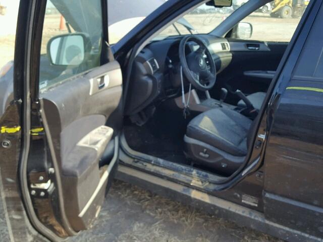 JF2SH64669H775471 - 2009 SUBARU FORESTER 2 BLACK photo 9