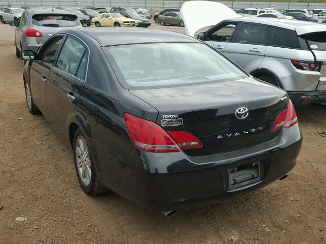 4T1BK36B18U301485 - 2008 TOYOTA AVALON XL BLACK photo 3