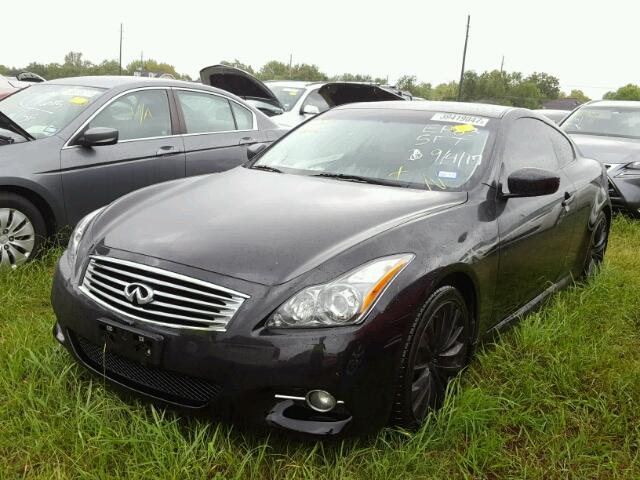 JN1CV6EK7DM921340 - 2013 INFINITI G37 BLACK photo 2