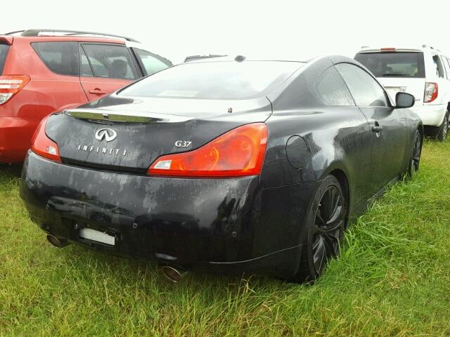 JN1CV6EK7DM921340 - 2013 INFINITI G37 BLACK photo 4